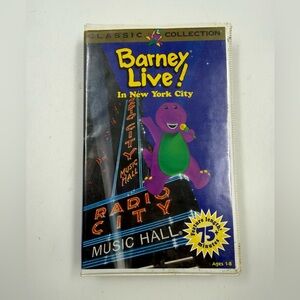 Barney Live In New York VHS
